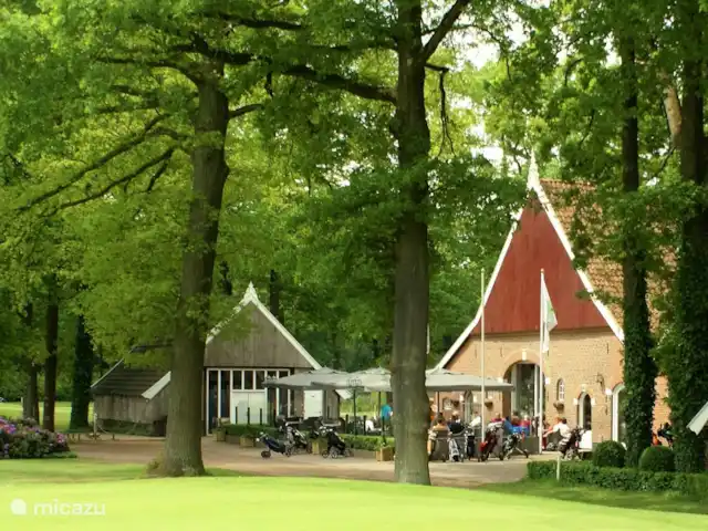 Clubhuis golfbaan